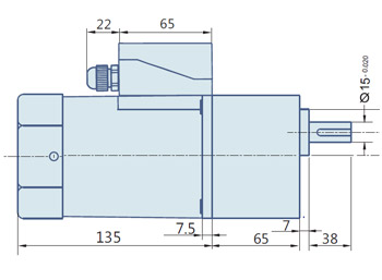 Round AC Induction Motor With Terminal Box