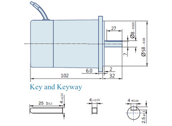 Round AC Induction Motor With Terminal Box