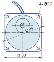 AC Geared Motor With Lead wires