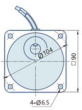 AC Geared Motor With Lead wires