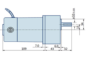 Round AC Induction Motor With Terminal Box