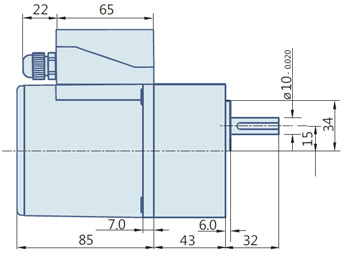 Round AC Induction Motor With Terminal Box