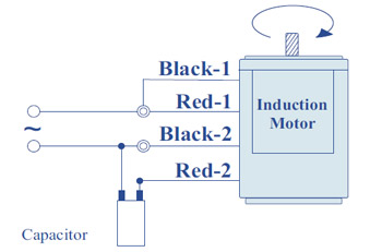 SR Type Single Phase Motor